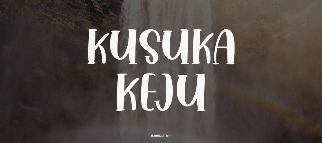 Kusuka Keju Font