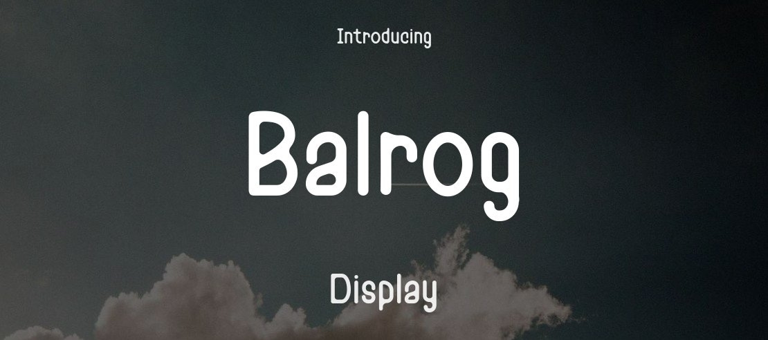 Balrog Font