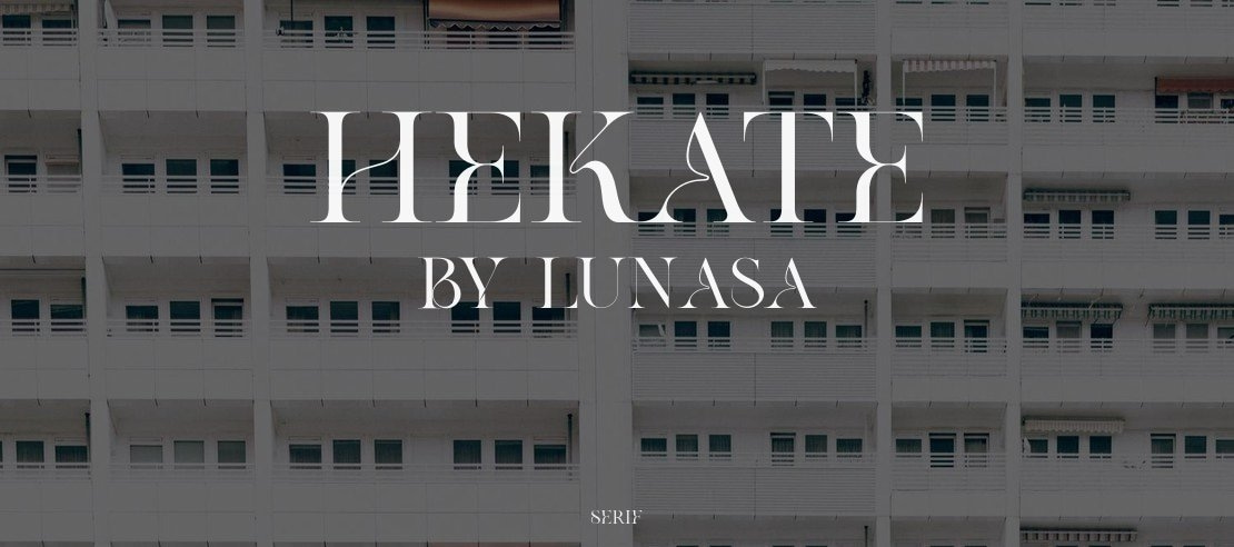 Hekate By Lunasa Font