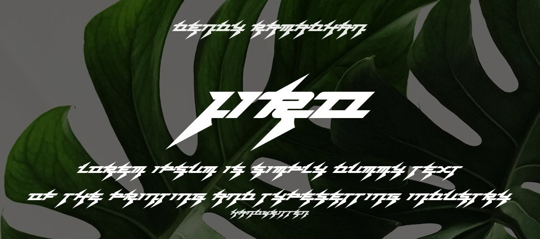 Jiro Font