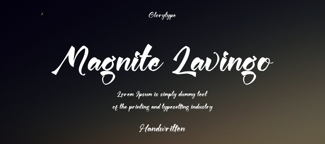 Magnite Lavingo Font