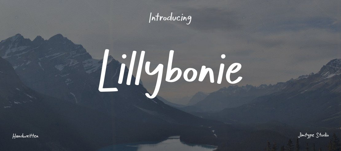 Lillybonie Font