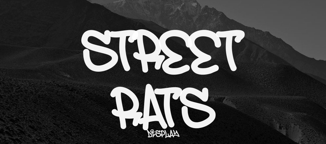 Street Rats Font