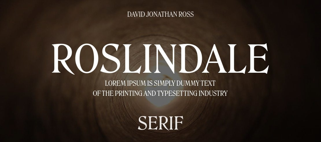 Roslindale Font Family