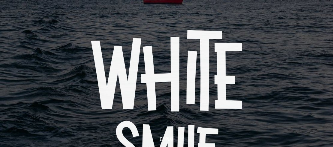 White Smile Font