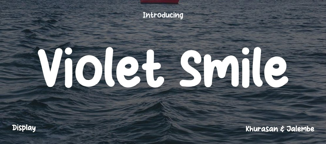 Violet Smile Font