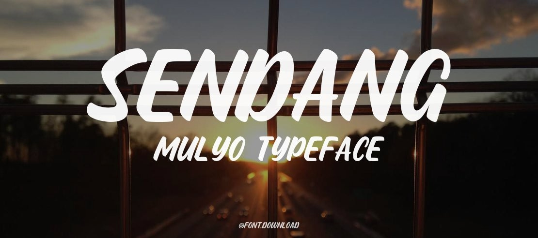 Sendang Mulyo Font