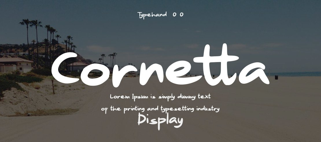 Cornetta Font
