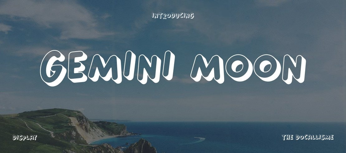 Gemini Moon Font