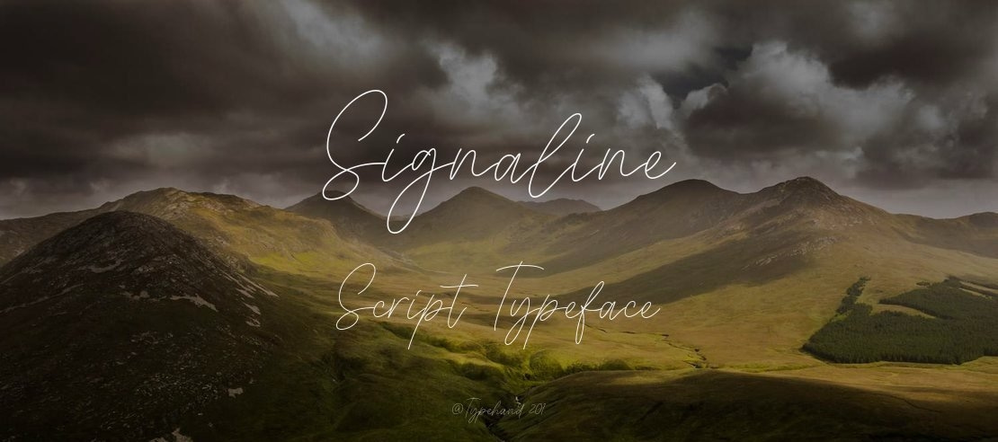 Signaline Script Font