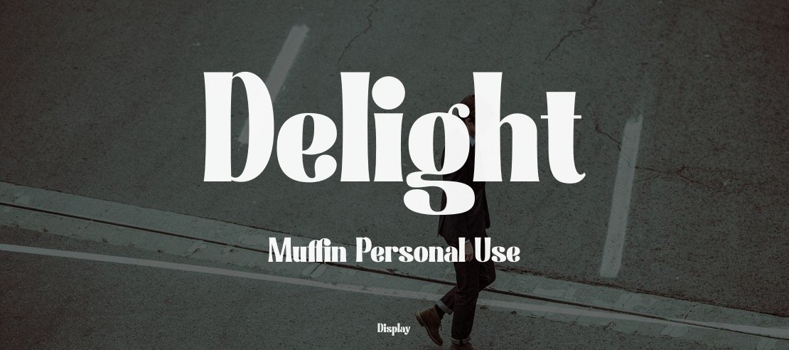 Delight Muffin Personal Use Font