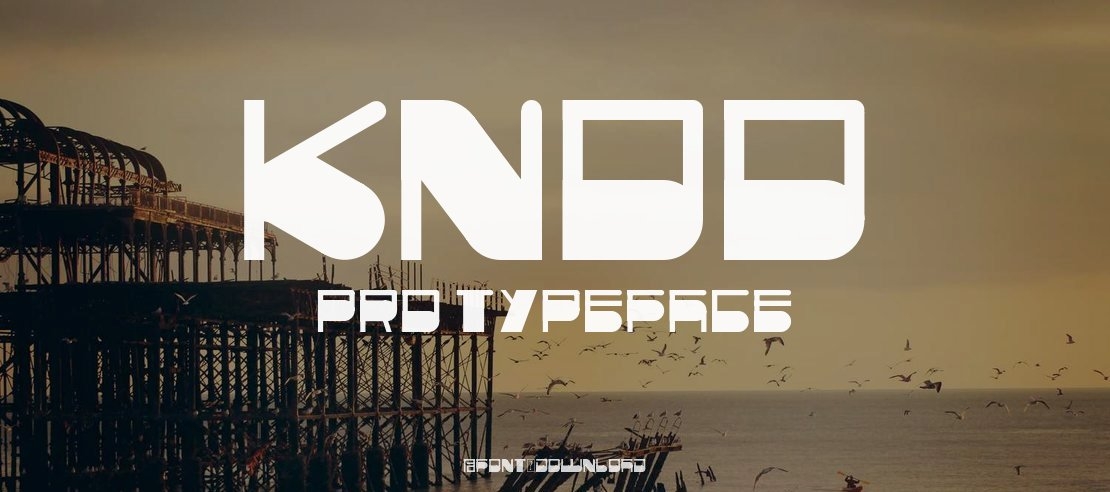 Knoo pro Font