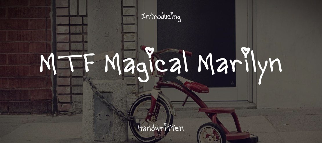 MTF Magical Marilyn Font