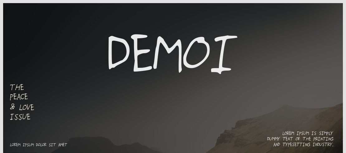 demoi Font