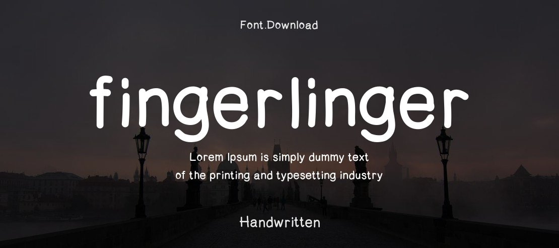 fingerlinger Font