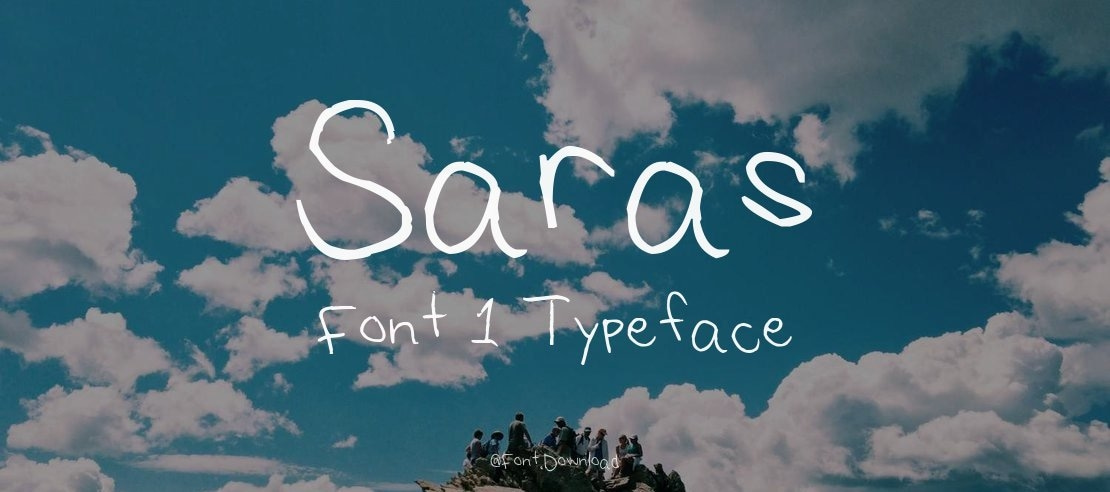 Saras Font 1