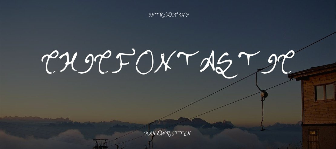 ChicFontastic Font