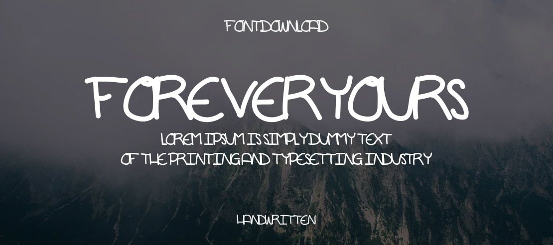 ForeverYours Font