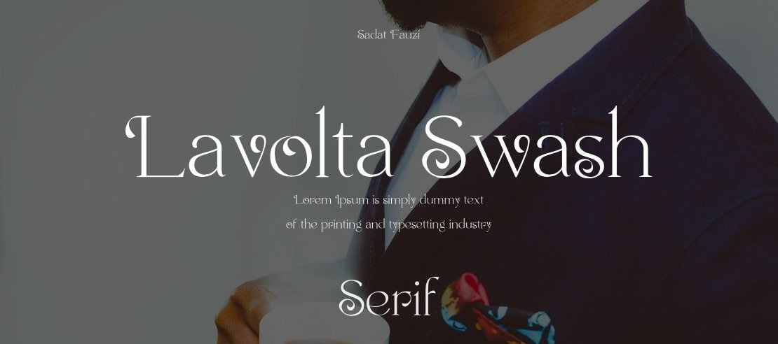 Lavolta Swash Font Family