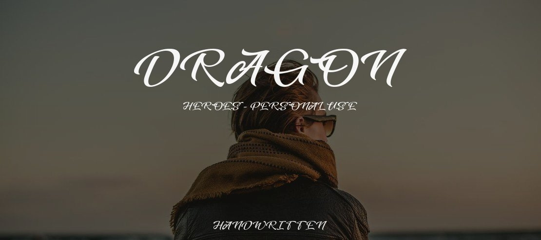 Dragon Heroes - Personal use Font