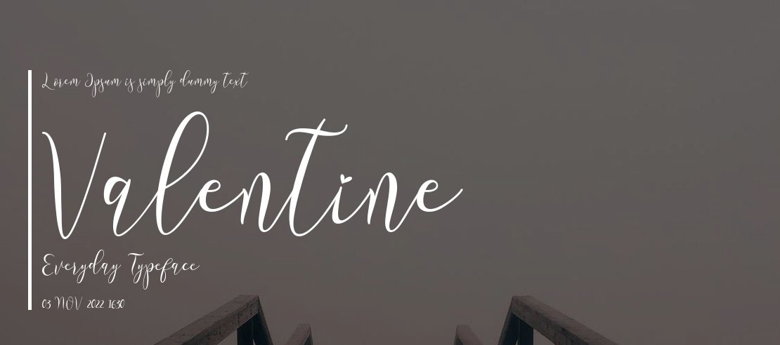 Valentine Everyday Font