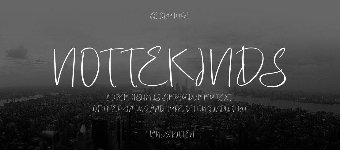 Nottekinds Font