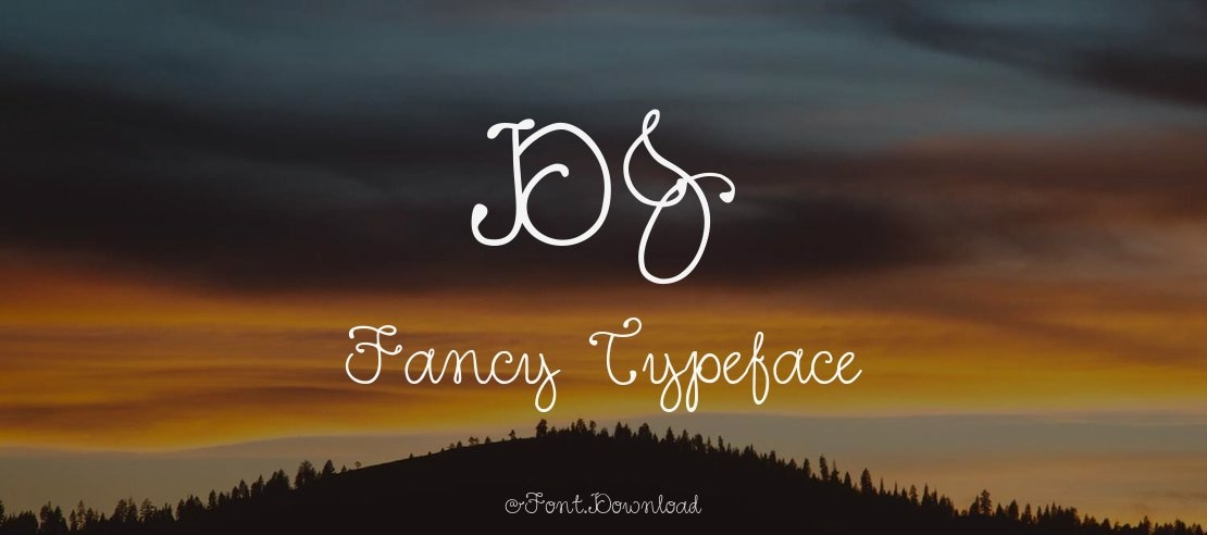 DJ Fancy Font