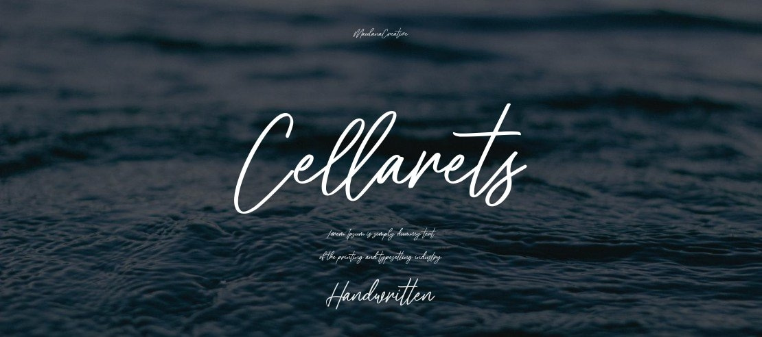 Cellarets Font