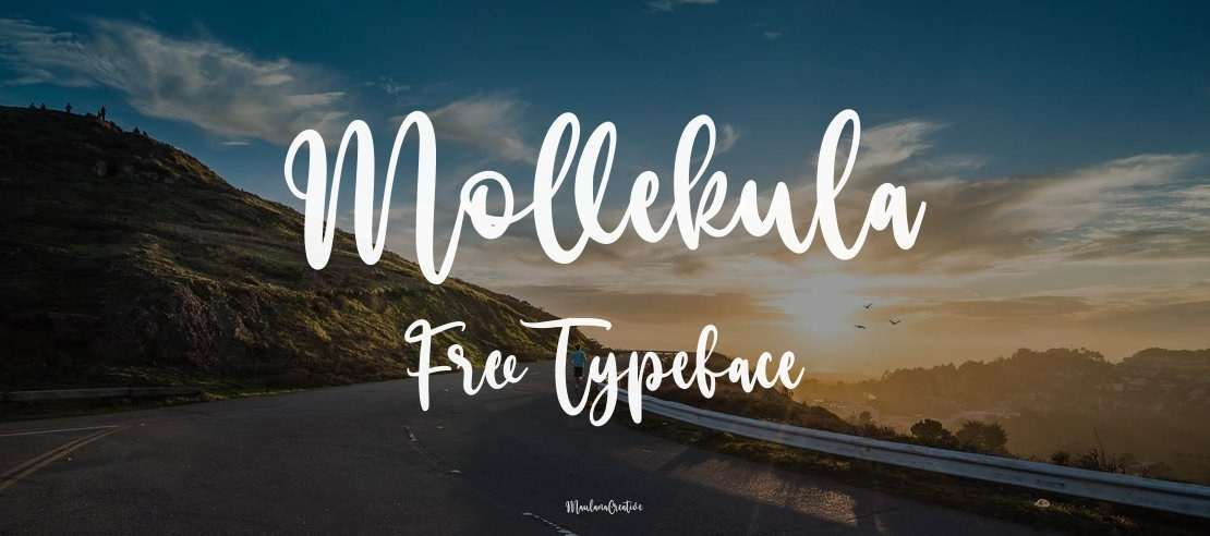 Mollekula Free Font