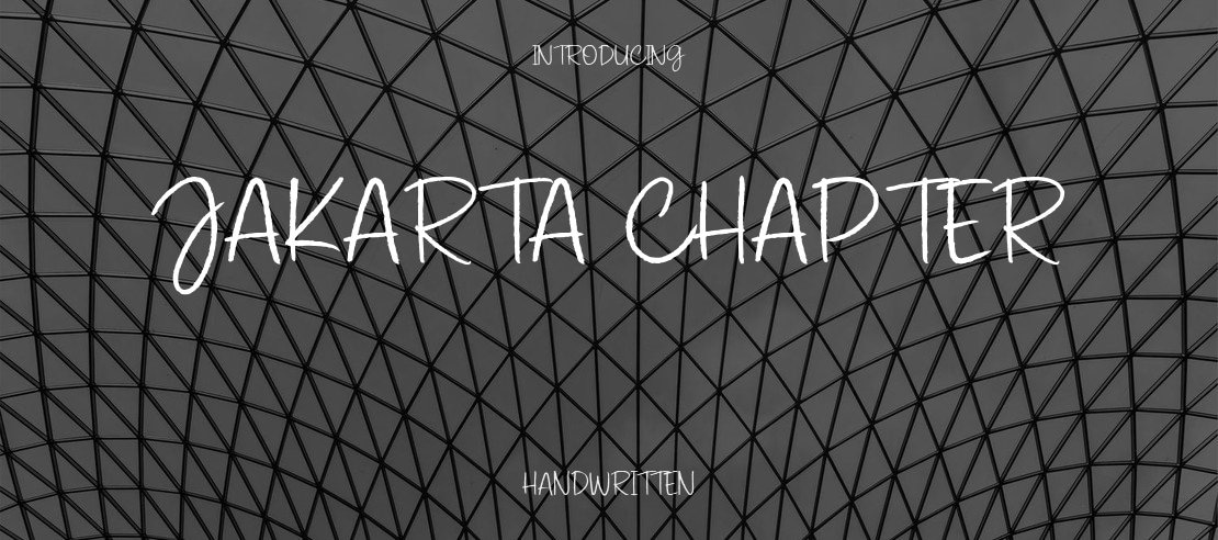 Jakarta Chapter Font