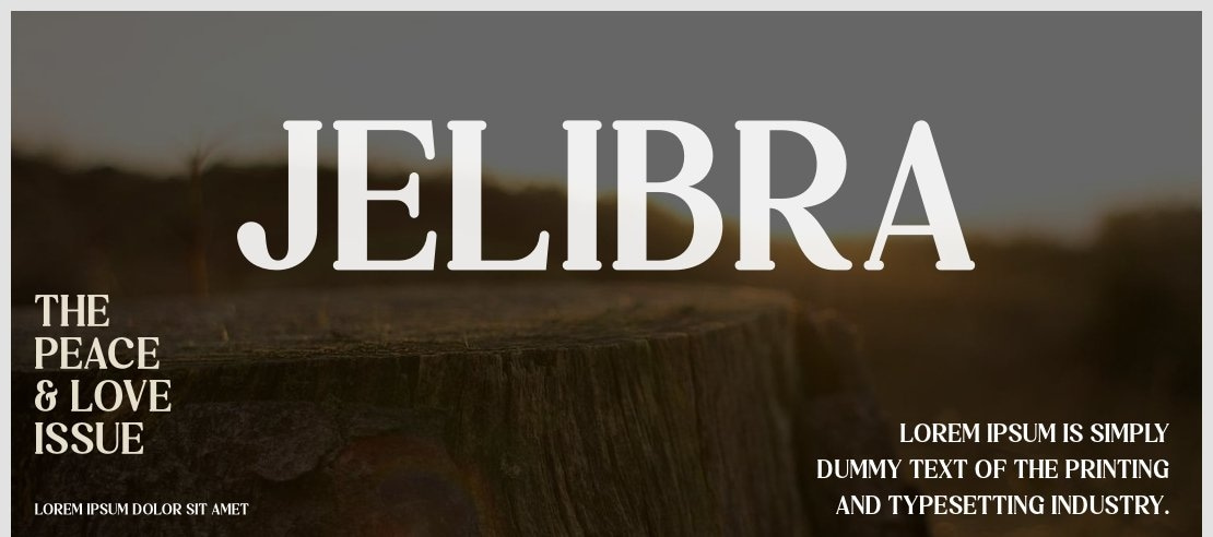 Jelibra Font