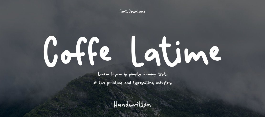 Coffe Latime Font
