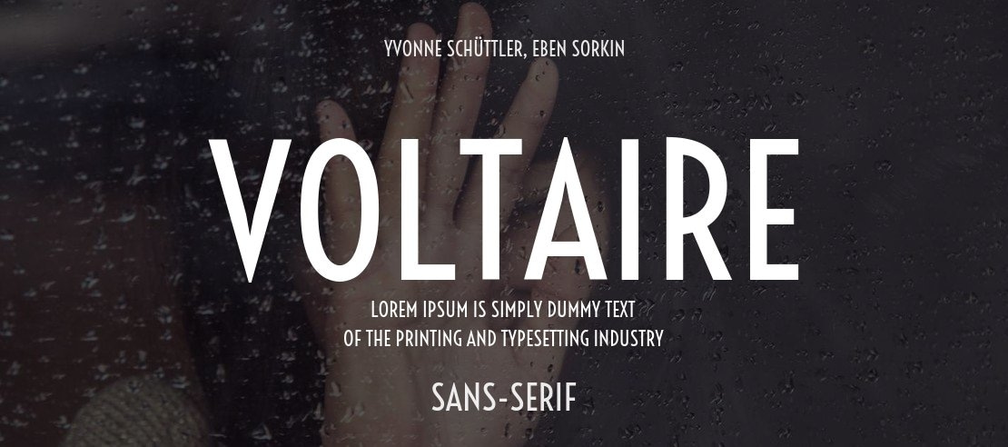 Voltaire Font