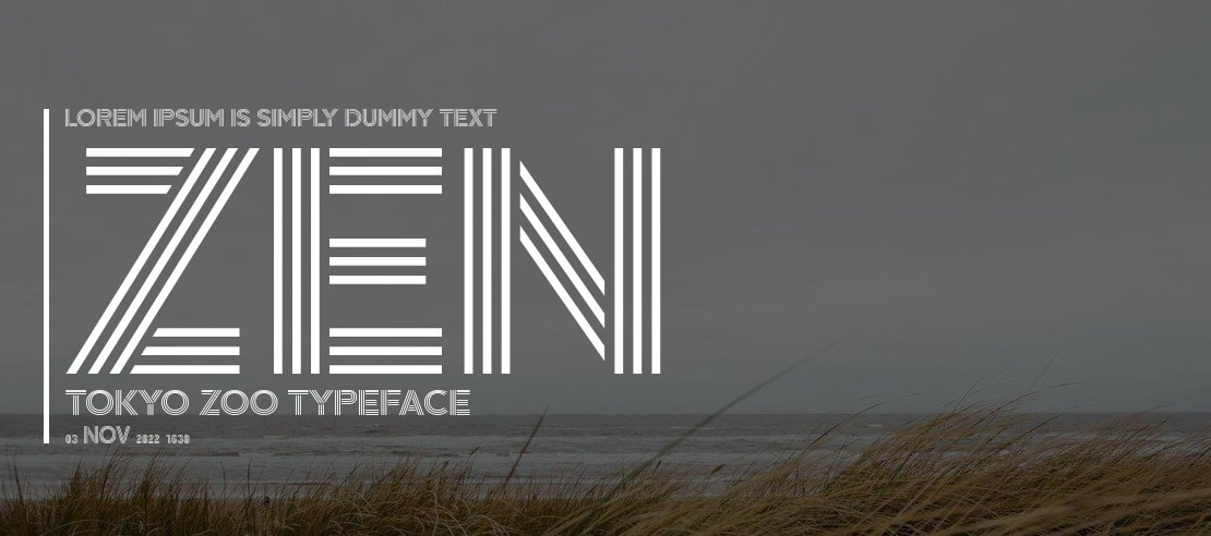 Zen Tokyo Zoo Font