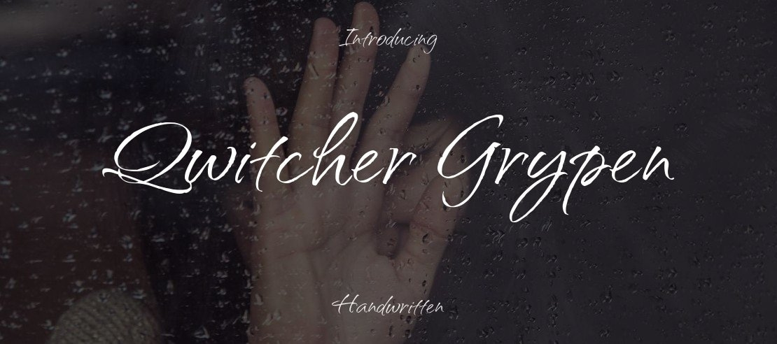 Qwitcher Grypen Font Family