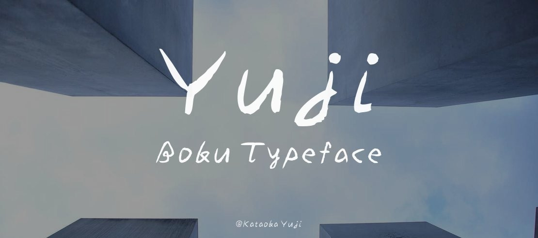 Yuji Boku Font