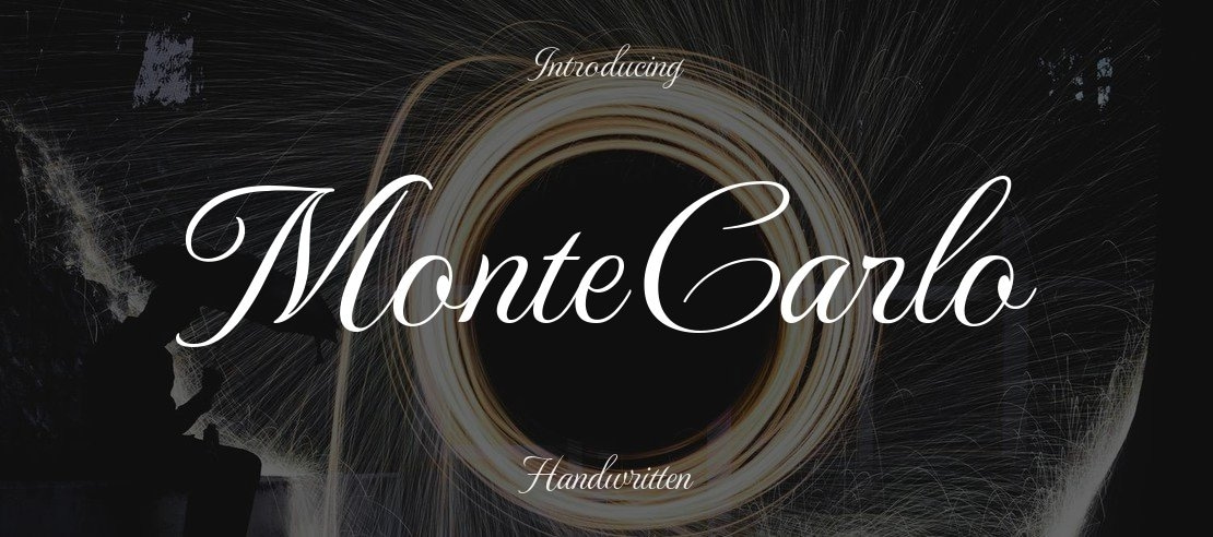 MonteCarlo Font