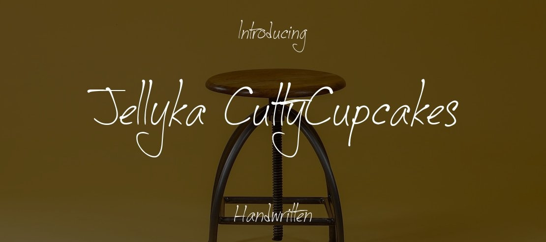 Jellyka CuttyCupcakes Font