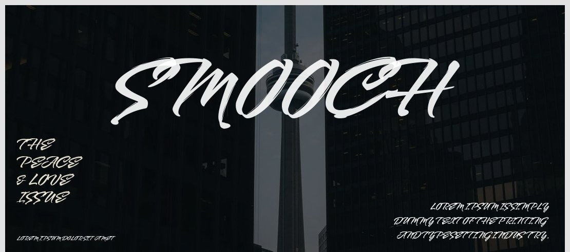 Smooch Font