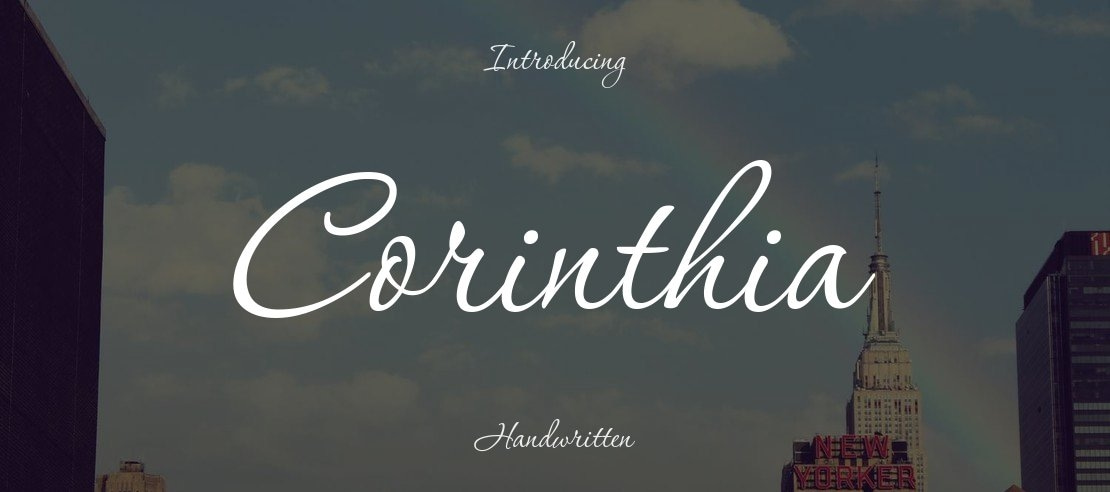 Corinthia Font Family