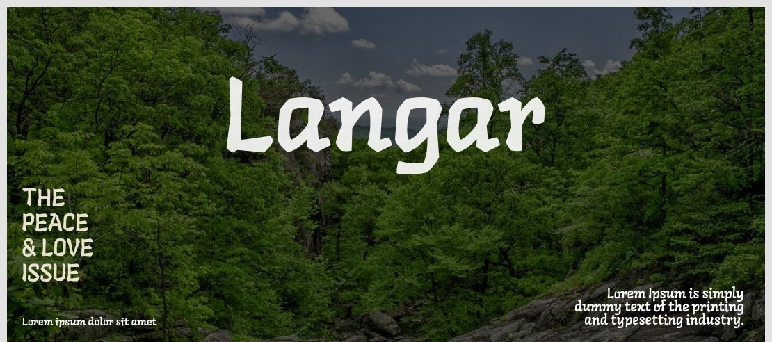 Langar Font