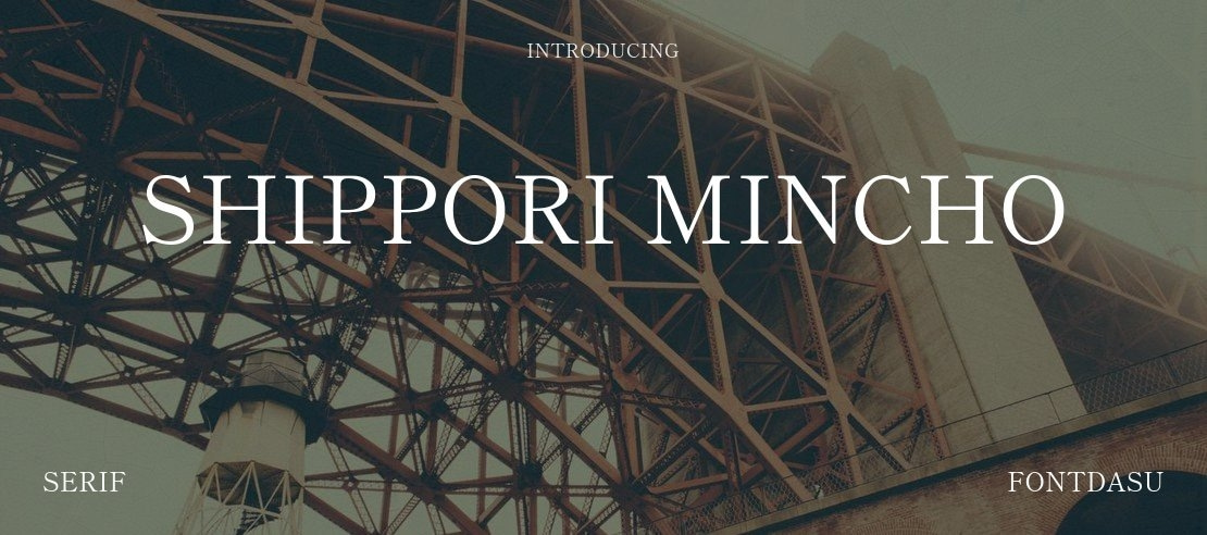 Shippori Mincho Font Family