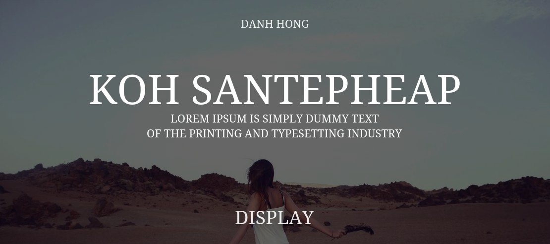 Koh Santepheap Font Family