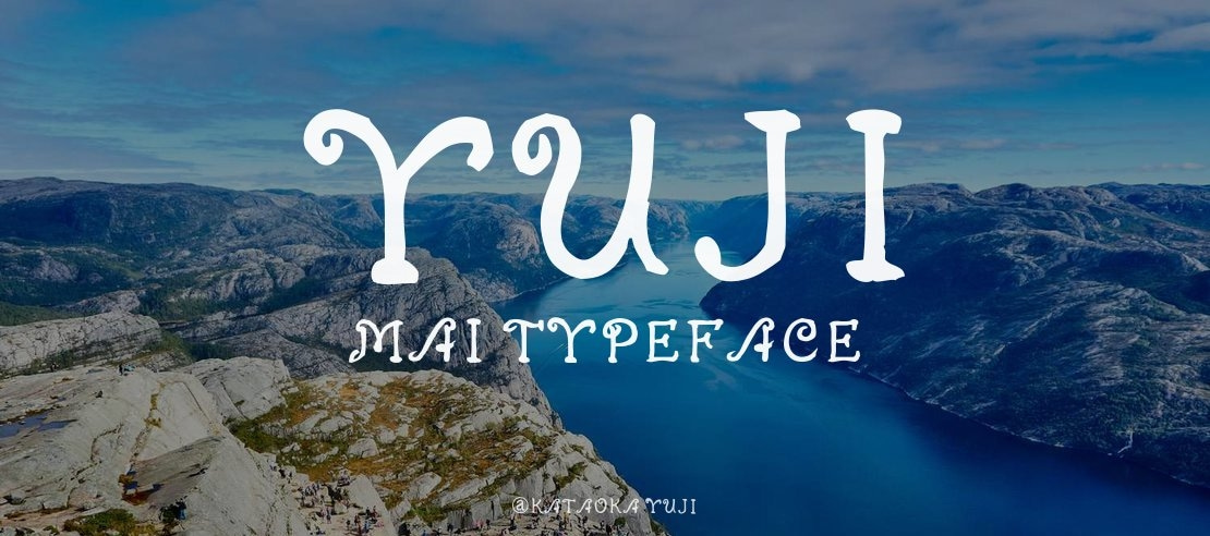 Yuji Mai Font