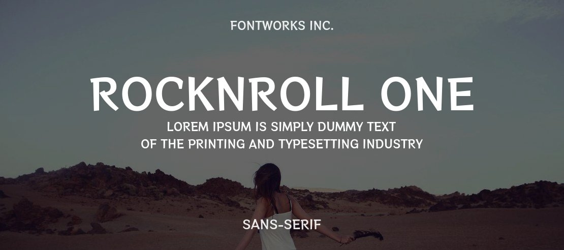 RocknRoll One Font
