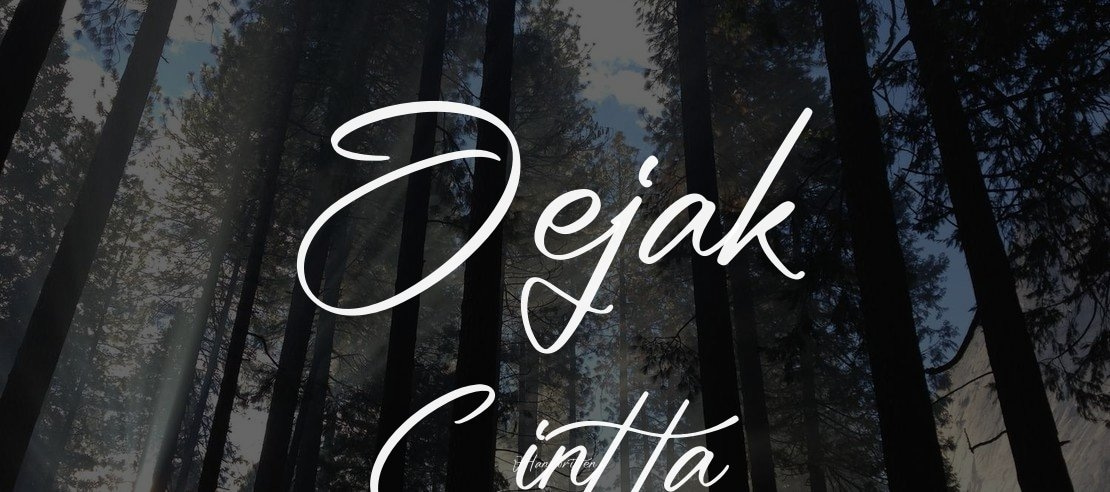 Jejak Cintta Font