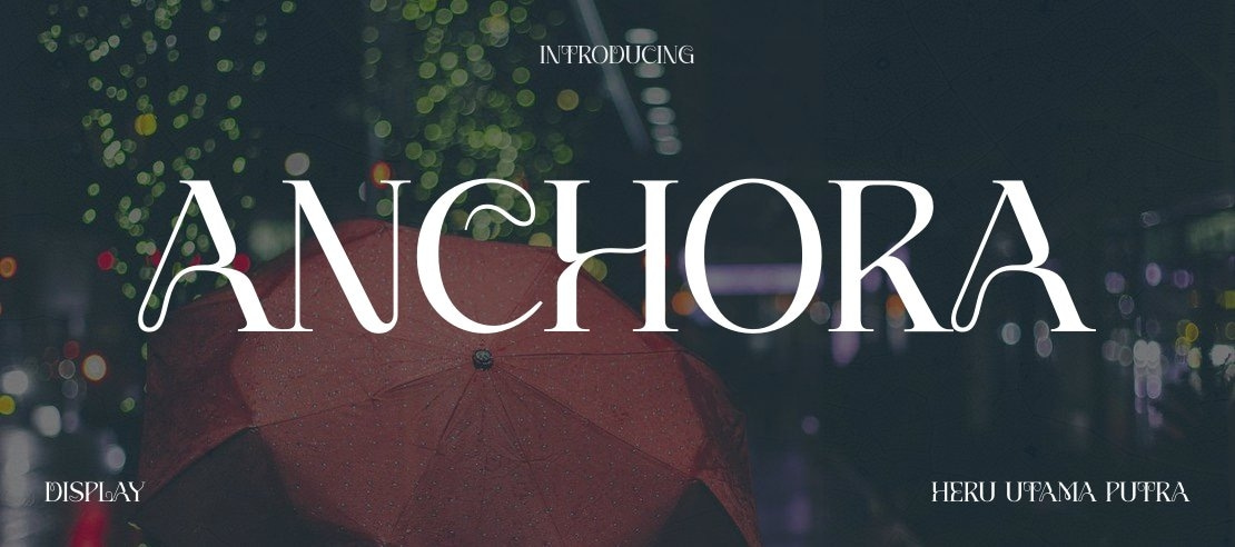 Anchora Font