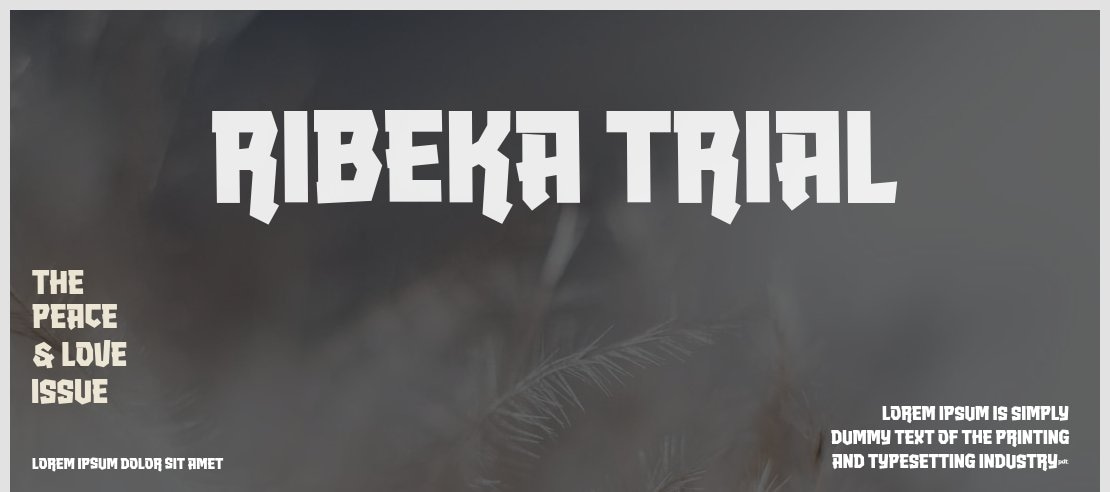 RIBEKA trial Font