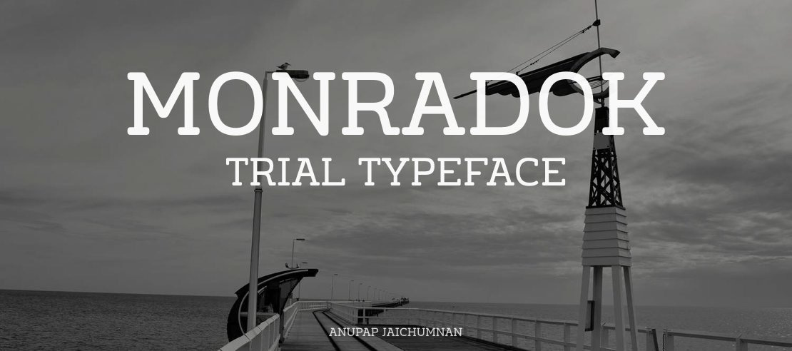 Monradok Trial Font
