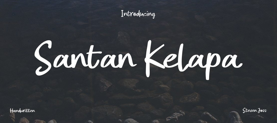 Santan Kelapa Font